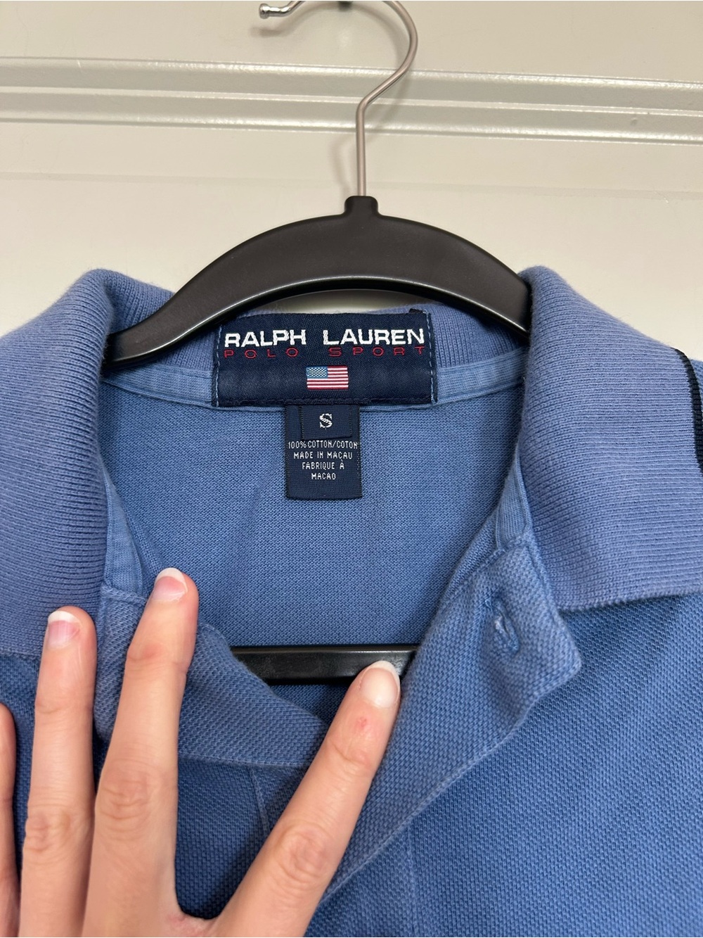 Ralph Lauren Polo Sport Sleeveless Polo in Dusty Blue - Picture 3 of 4